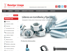 Tablet Screenshot of baselgalizaga.com